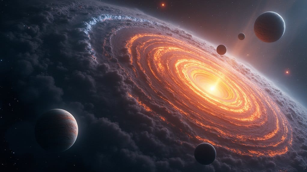 accretion disk formation process